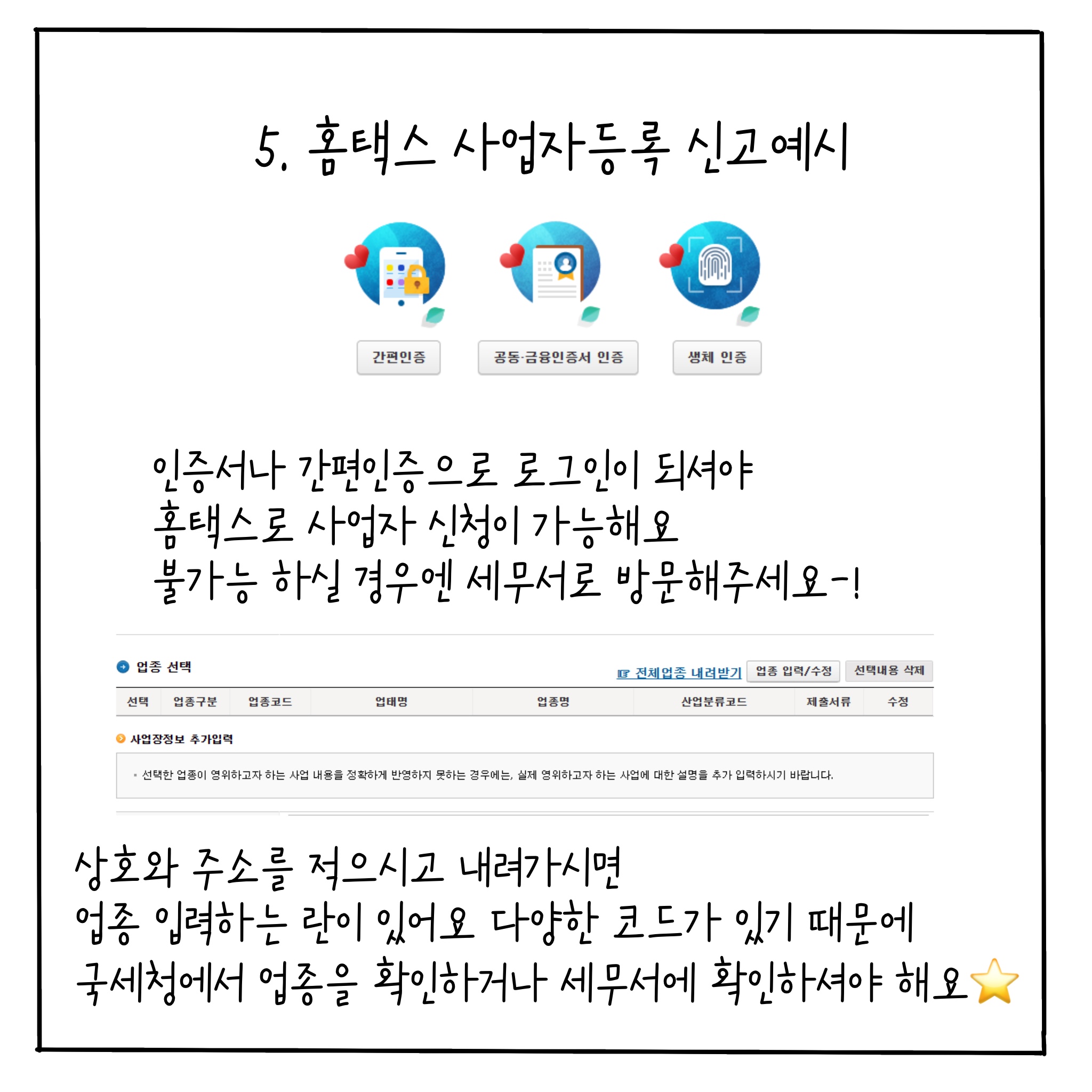 사업자등록은 어떻게 해야하나요?
